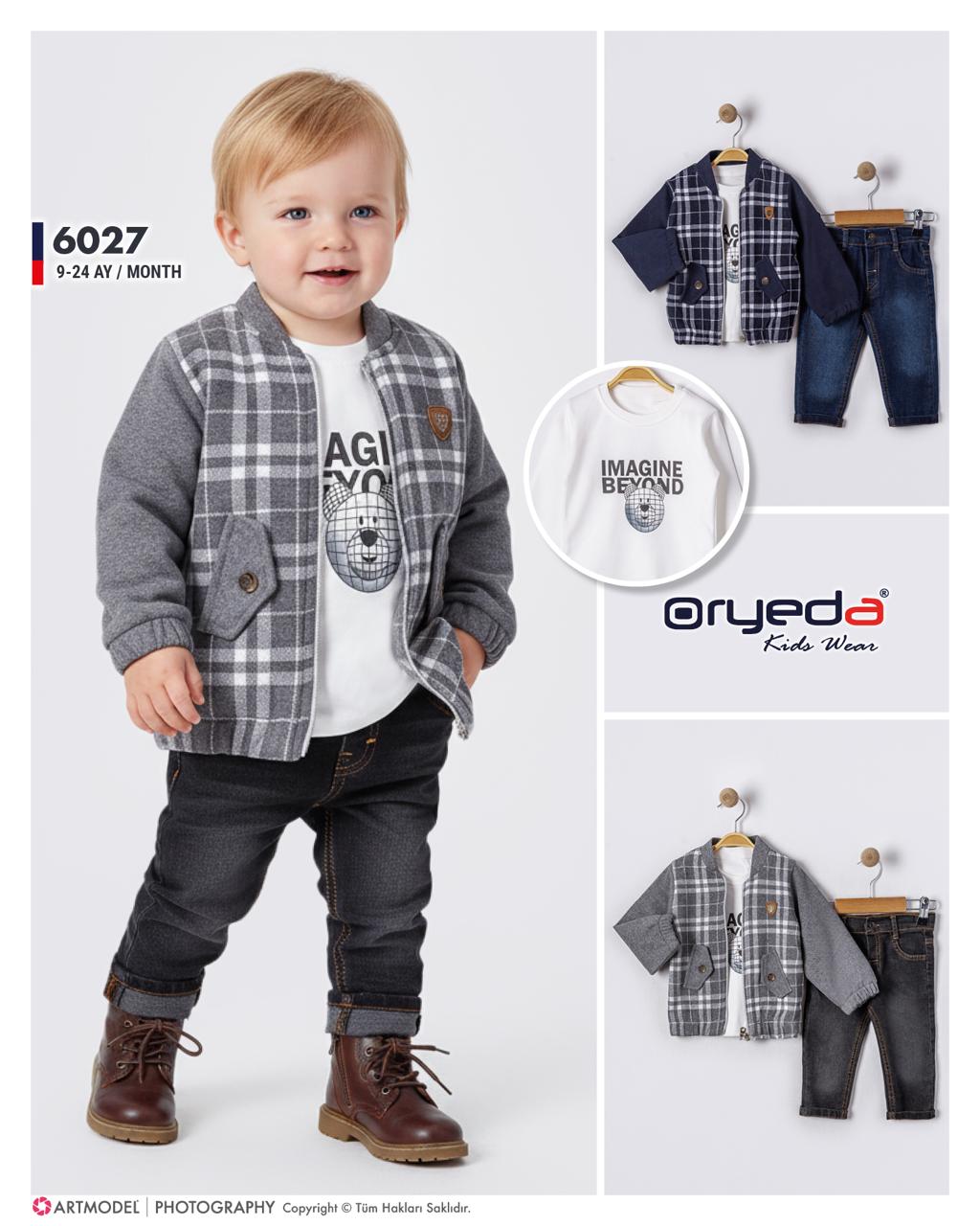 ERKEK KARELİ HIRKALI BADİLİ TAKIM 9-24 AY