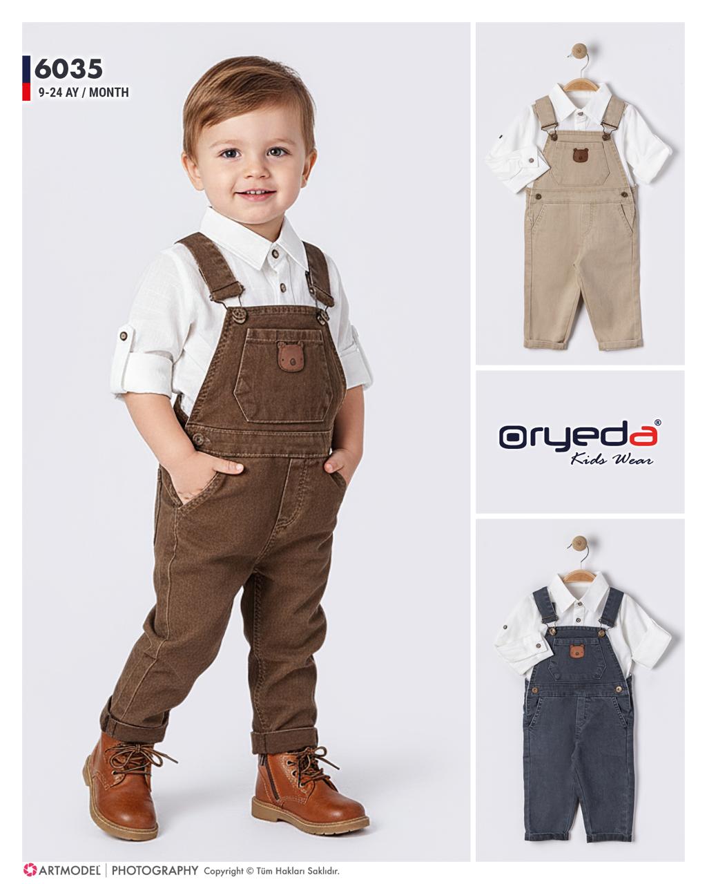 ERKEK AYICIK ARMALI RENKLİ KOT SLOPET 9-24 AY