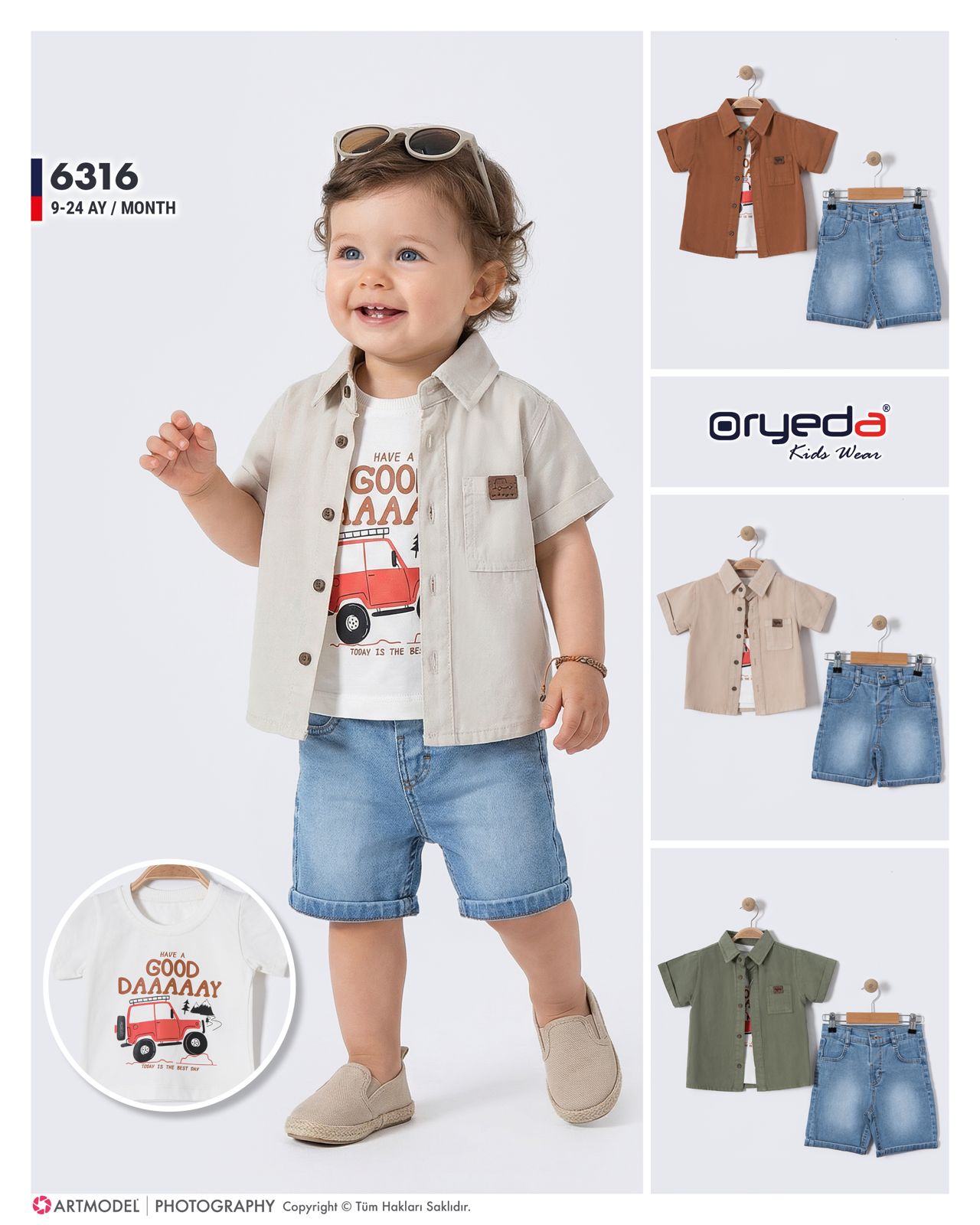 6316-ERKEK ARABA BASKILI BADİLİ TAKIM 9-24 AY