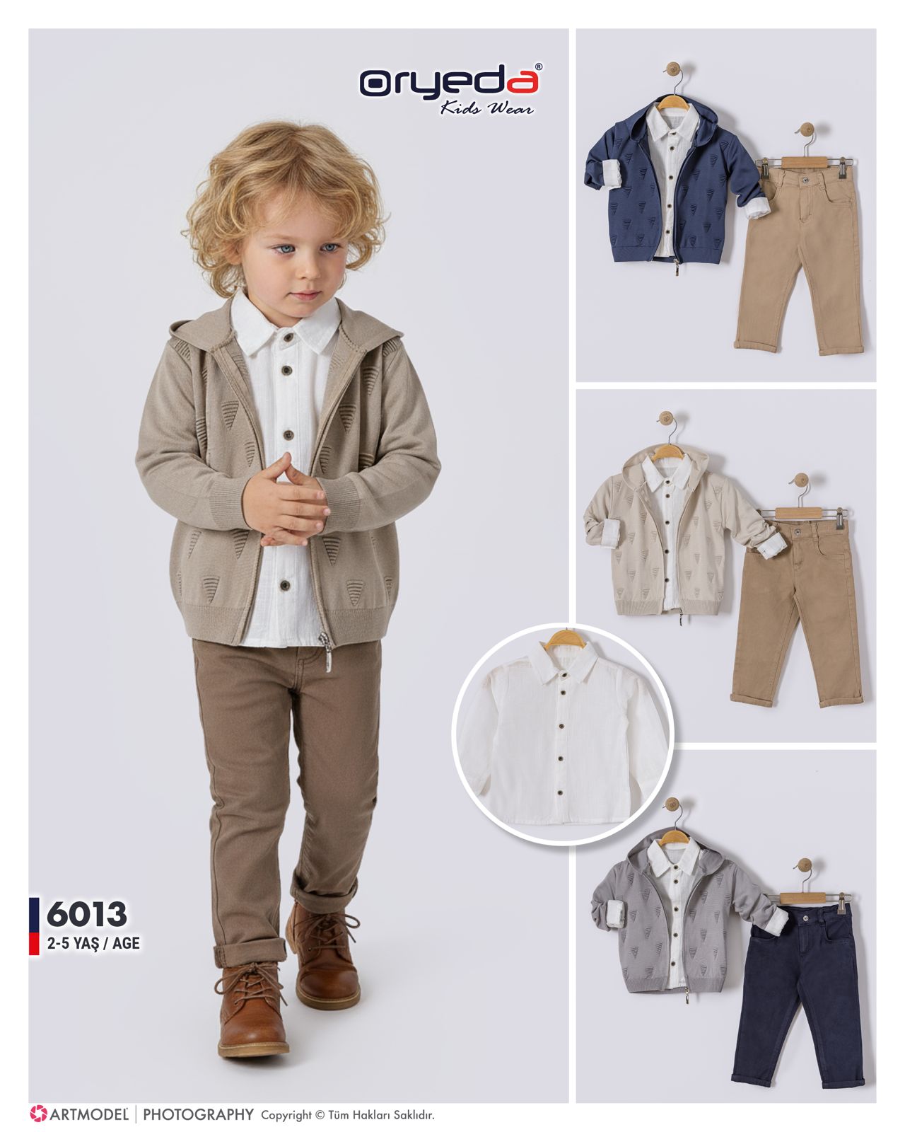 6013-ERKEK TRİKO HIRKALI TAKIM 2-5 YAŞ