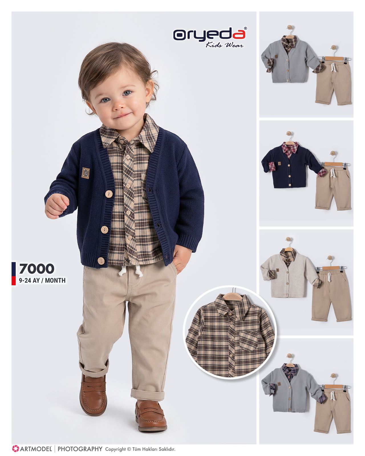 7000-ERKEK TRİKO HIRKALI TAKIM 9-24 AY