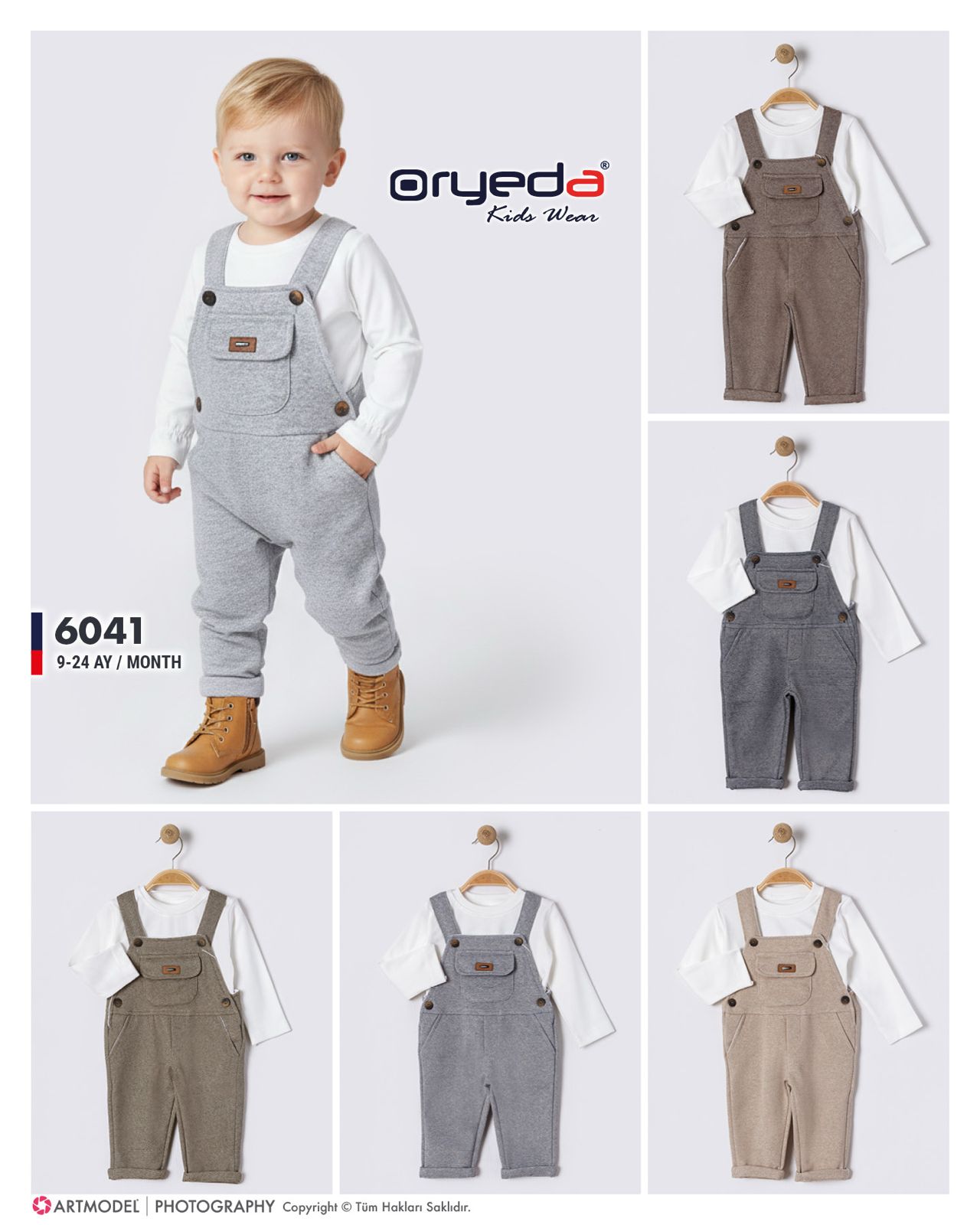 6041-ERKEK ARMALI BADİLİ SLOPET 9-24 AY