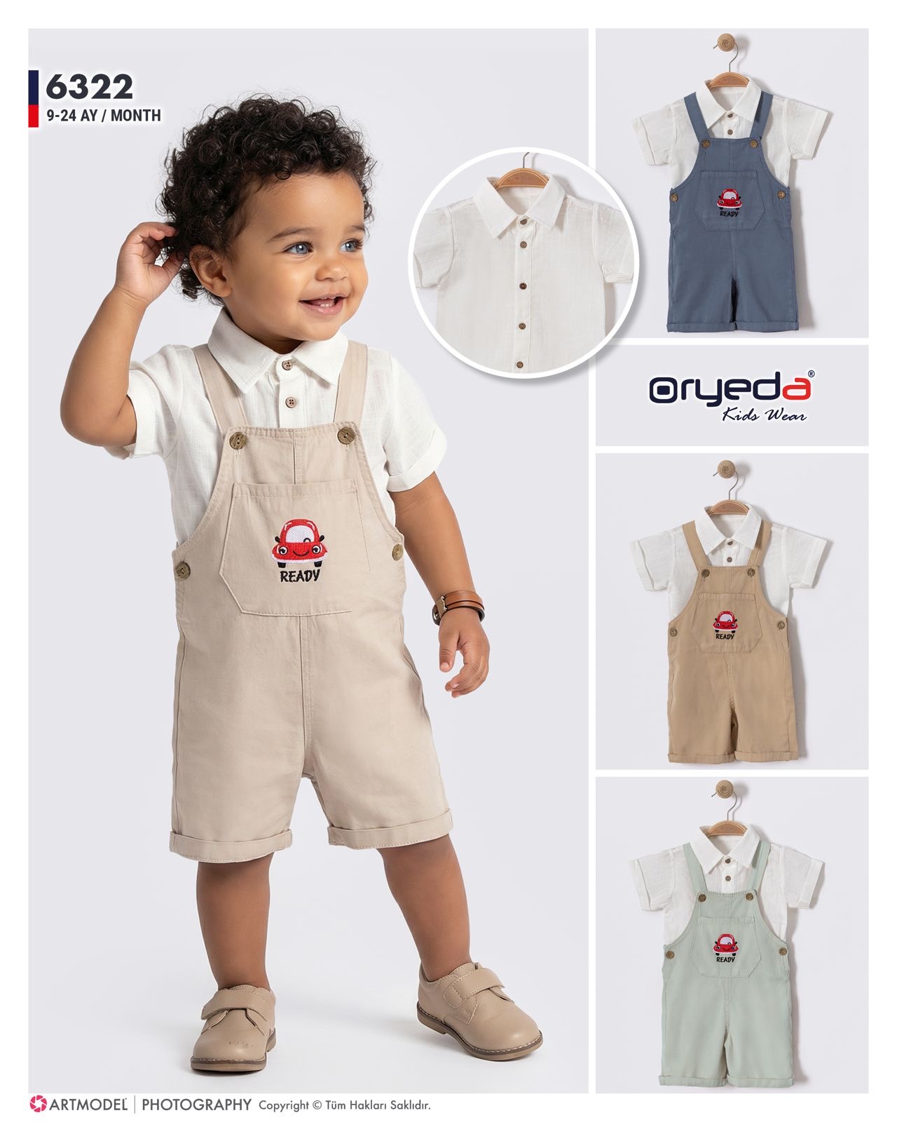 6322-ERKEK ARABA NAKIŞLI SLOPET 9-24 AY