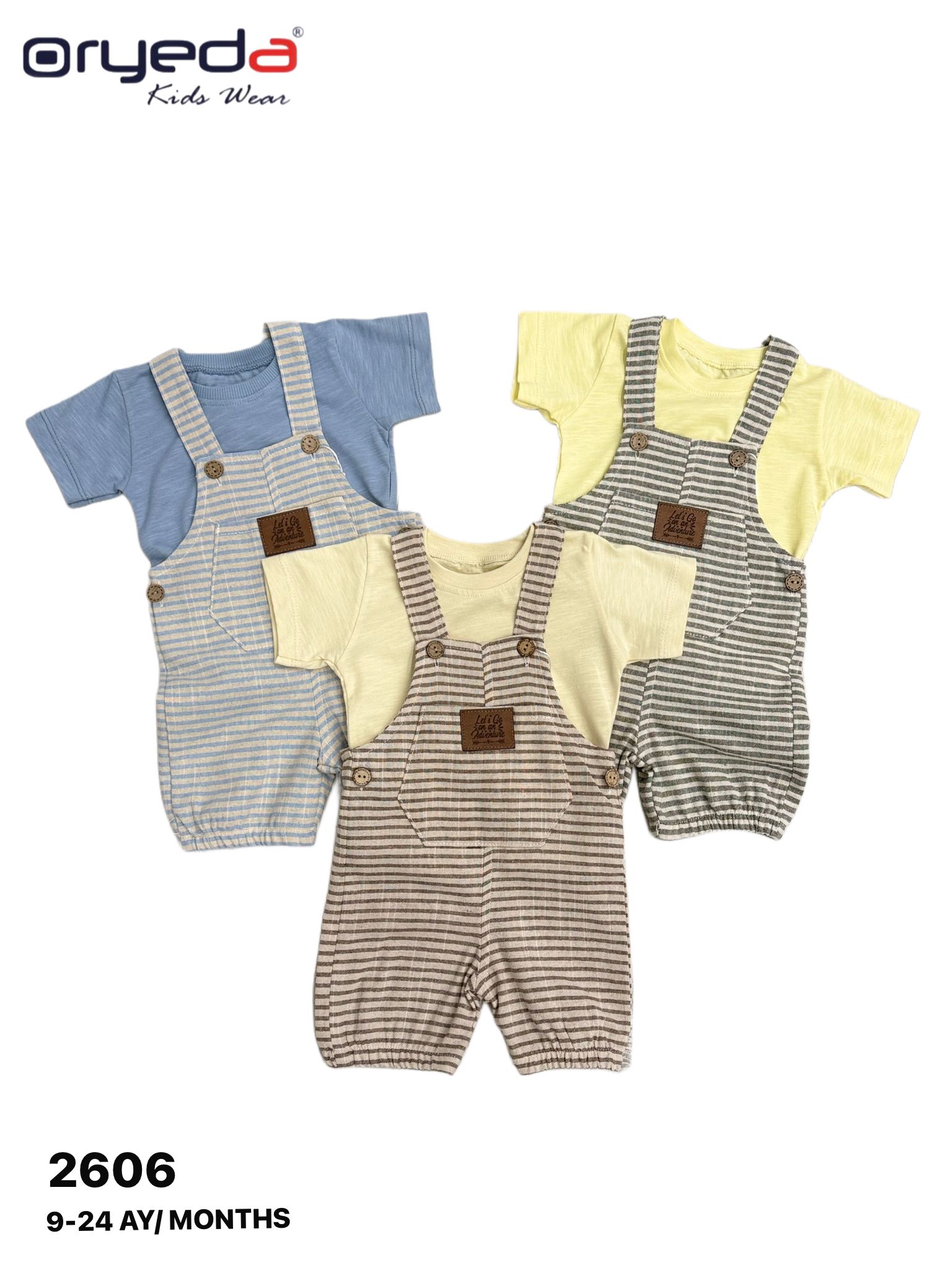 2606-ERKEK BADİLİ ÇİZGİLİ SLOPET 9-24 AY
